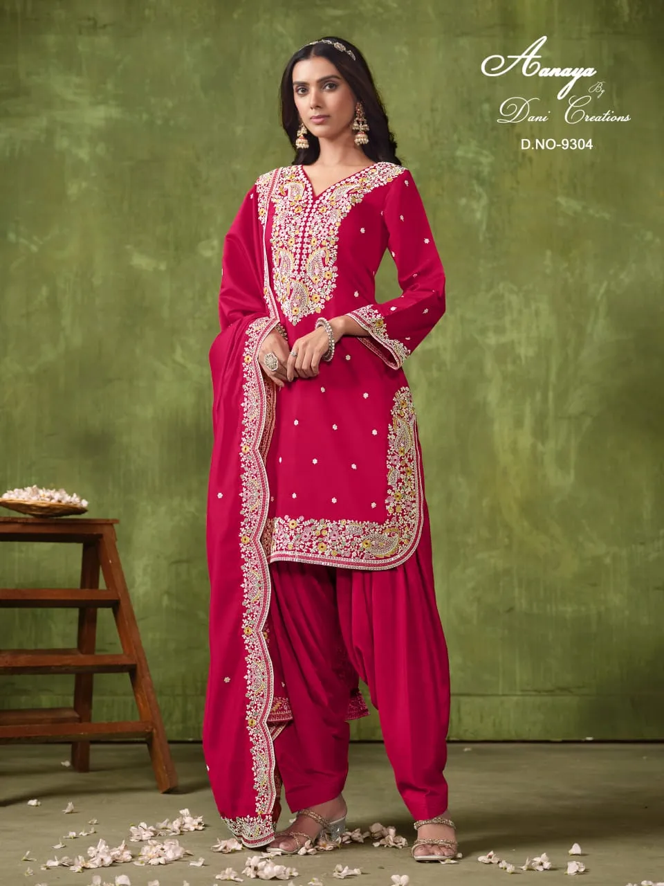 Designer Wholesale Patiala Salwar Suit 9300 Series