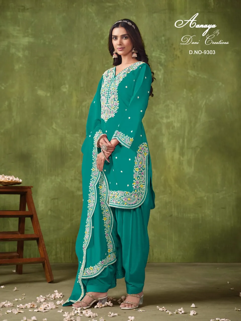 Designer Wholesale Patiala Salwar Suit 9300 Series