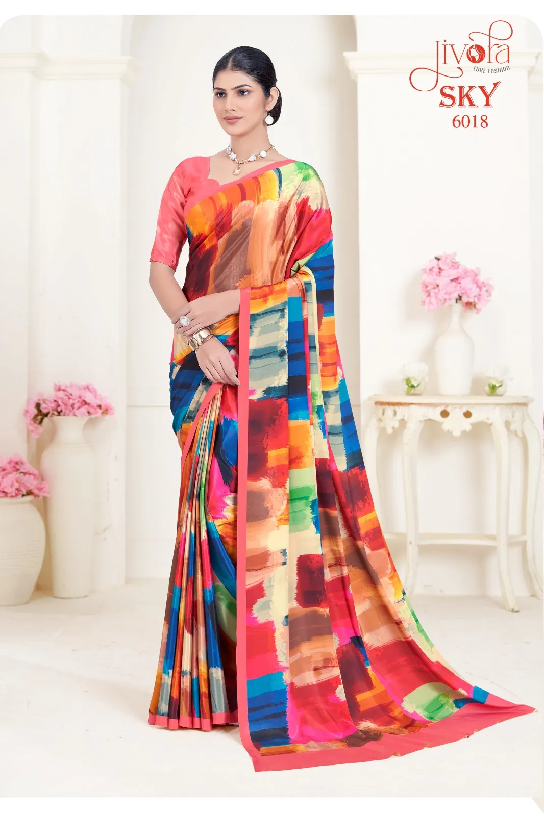 Digital Printed Sarees Fancy Prints