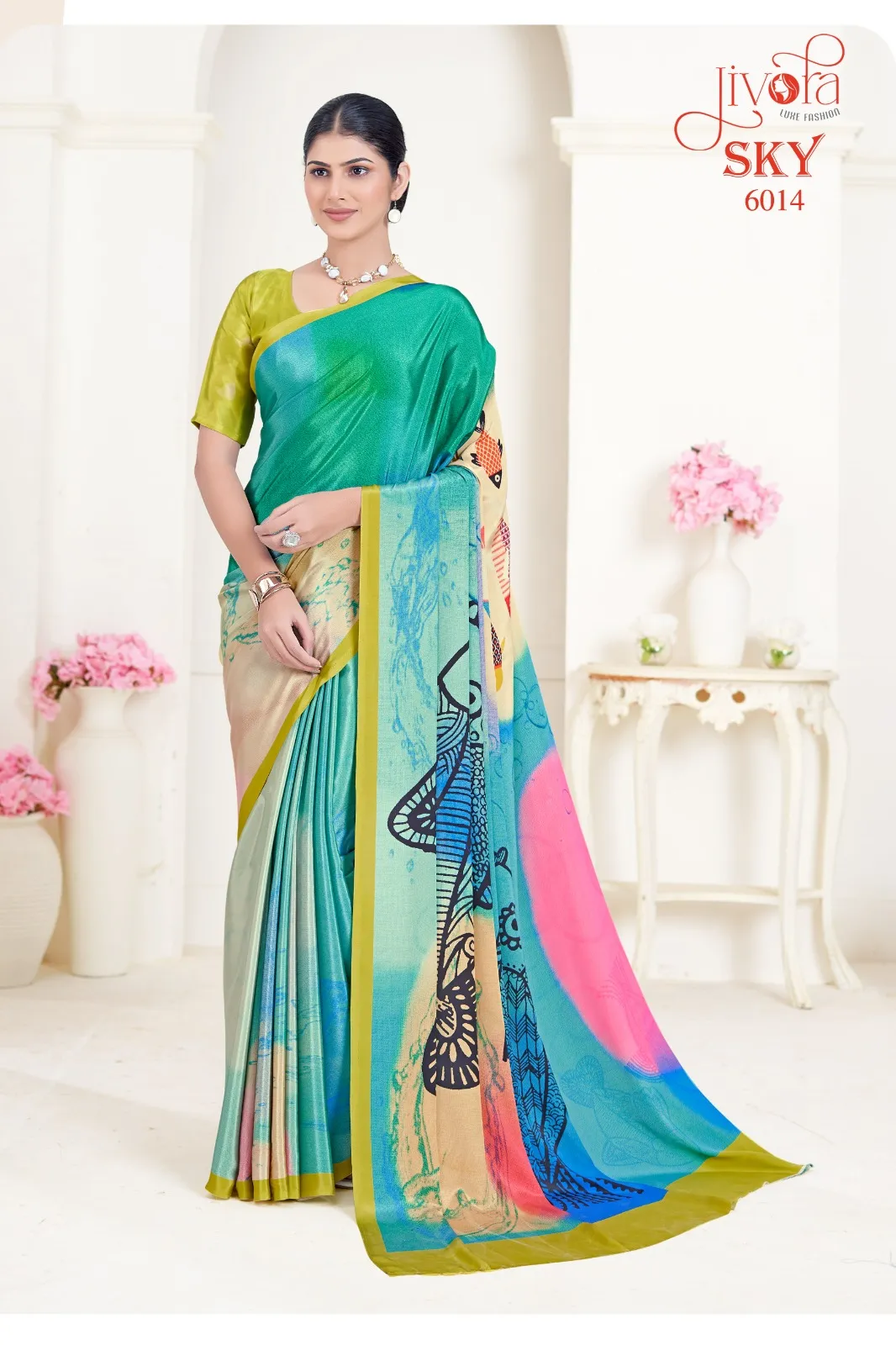 Digital Printed Sarees Fancy Prints