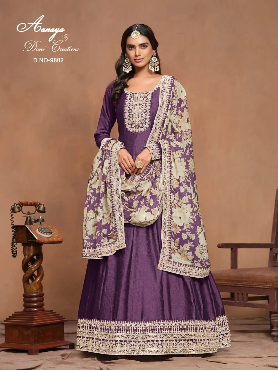 Fancy Long Anarkali Salwar Suit