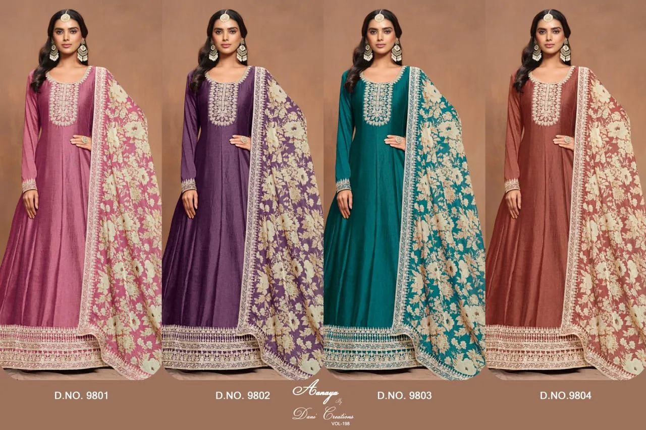 Fancy Long Anarkali Salwar Suit