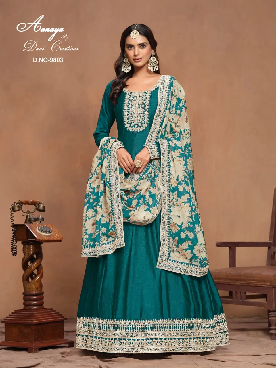 Fancy Long Anarkali Salwar Suit