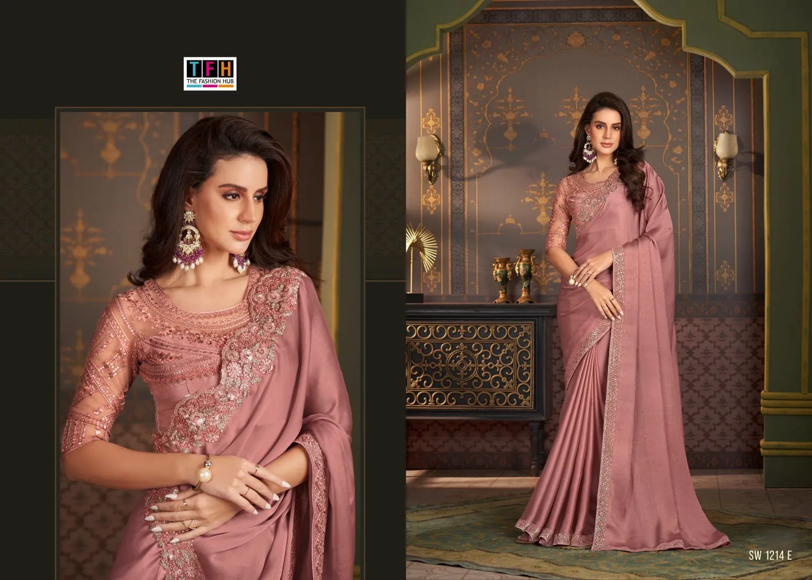 Fancy Silk Border Saree 12th Edition