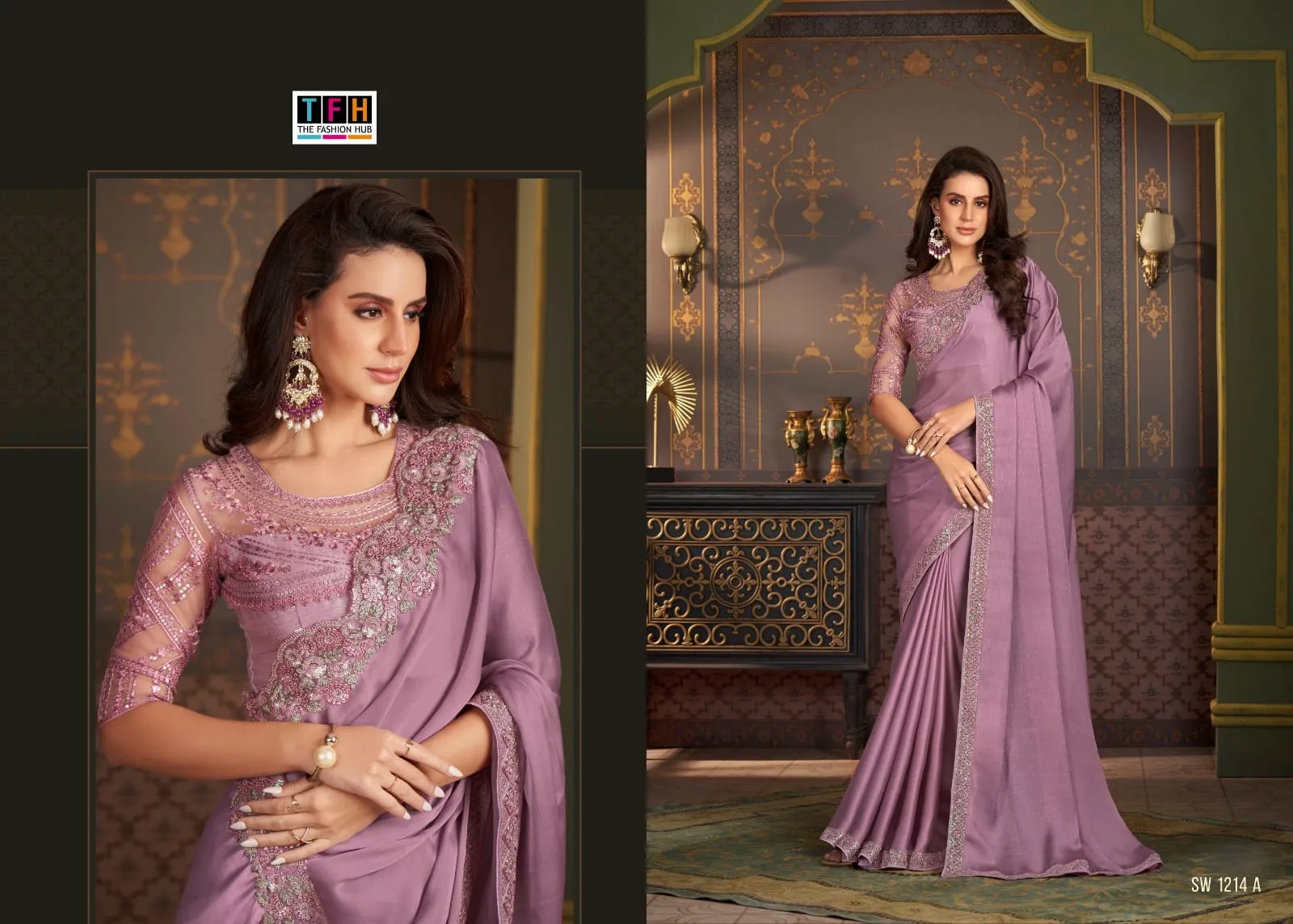 Fancy Silk Border Saree 12th Edition