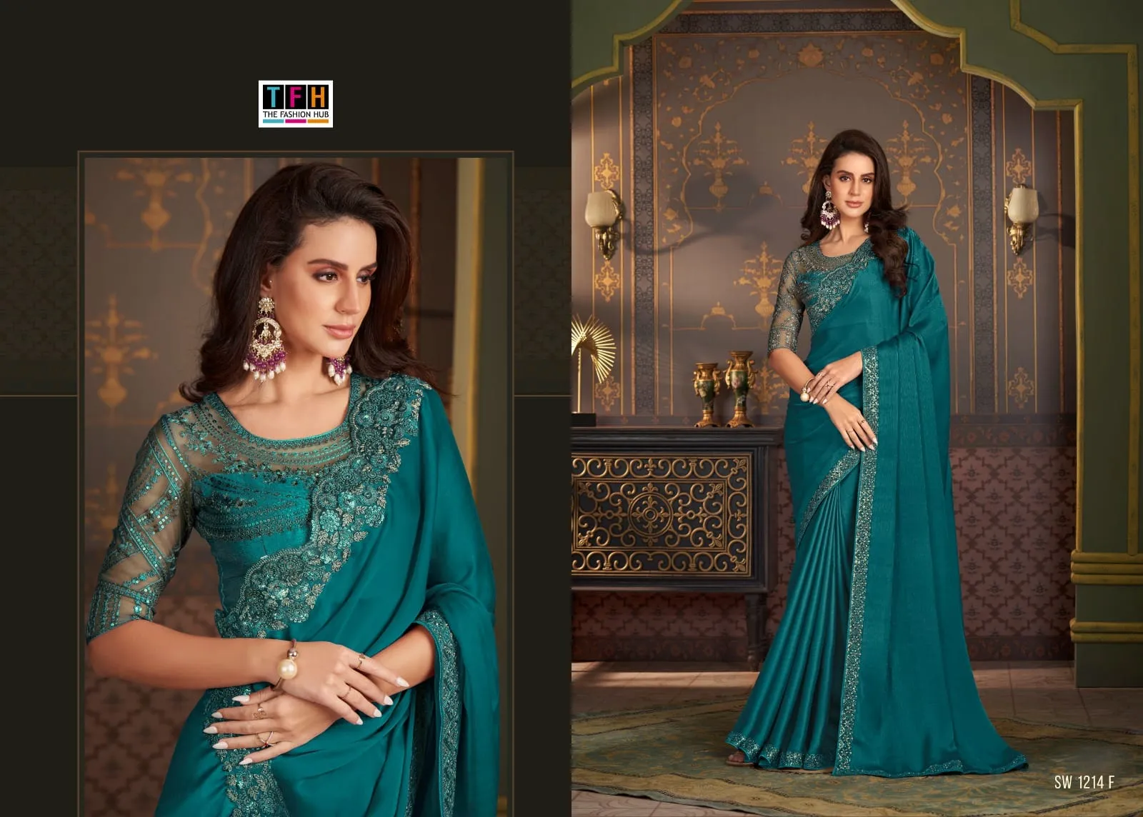 Fancy Silk Border Saree 12th Edition