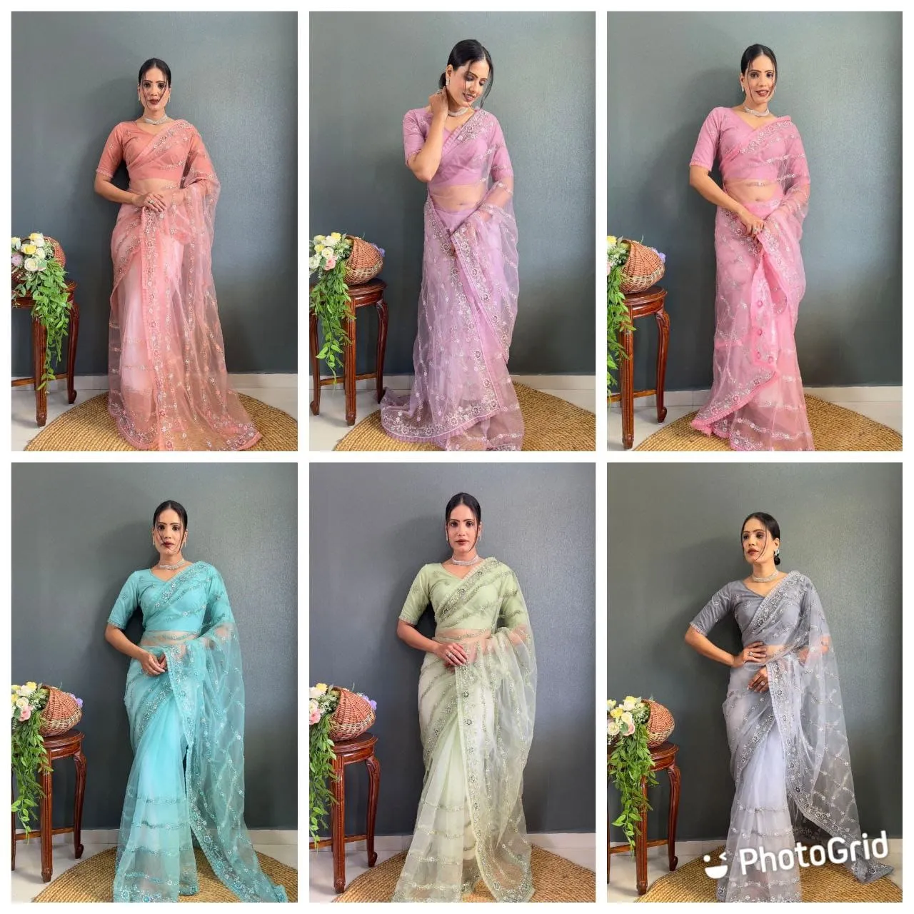 Festive Wear Preminum Net Saree 27