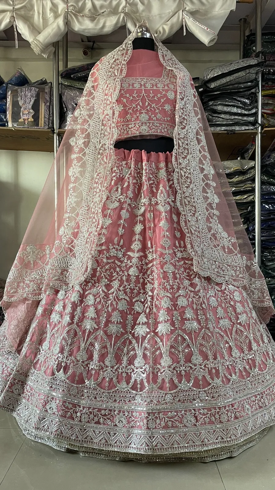 Heavy Net Beautiful Color Designer Wedding Wear Lehenga Kb Series Bridal Lehenga
