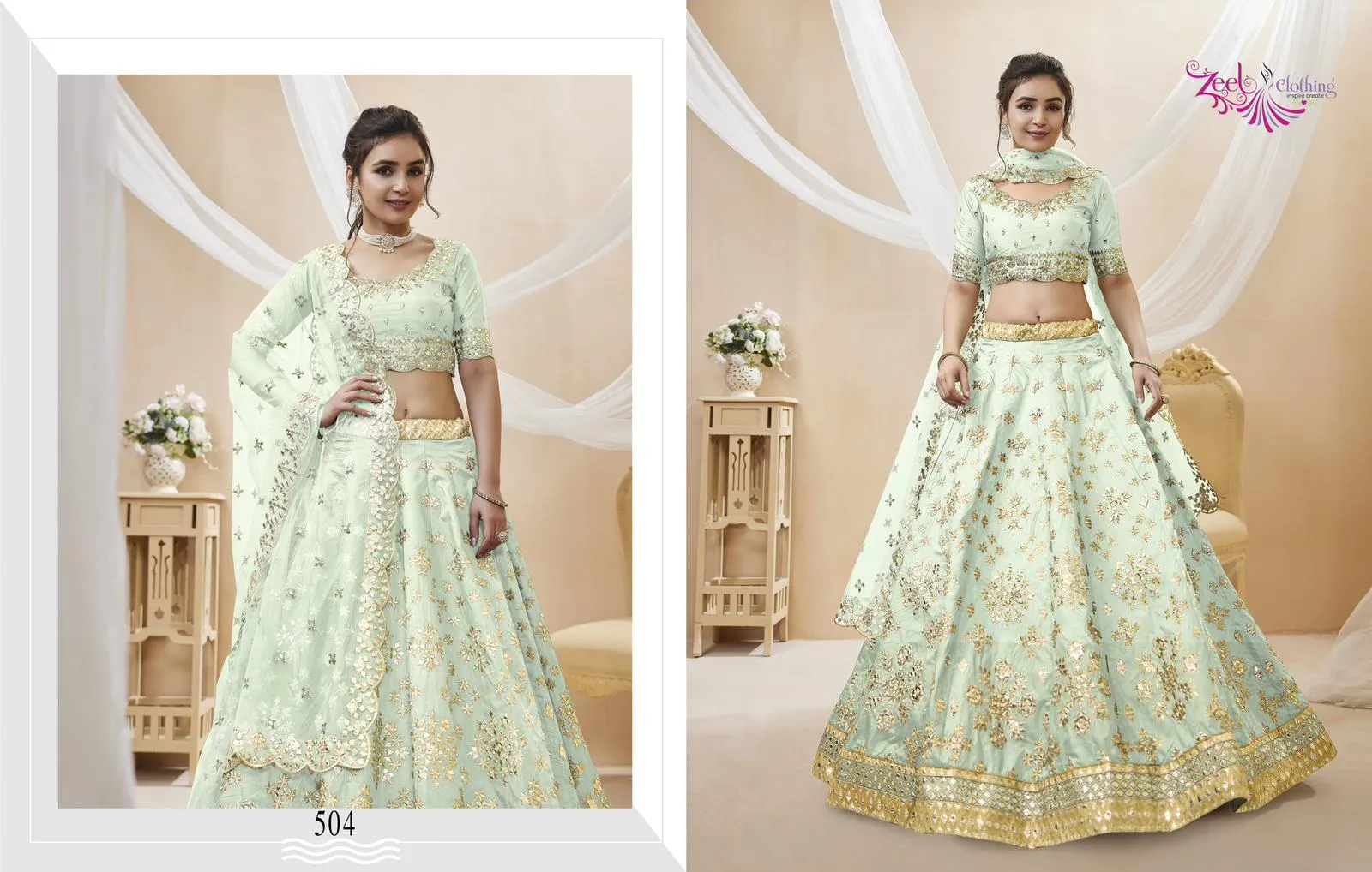 Heavy Wedding Wear Art Silk Designer Lehenga