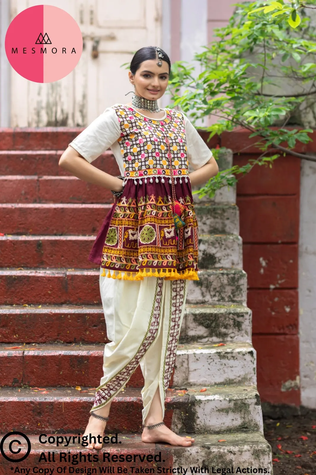 Mesmora Katputli Kedia 2 Designer Kedia For Navratri