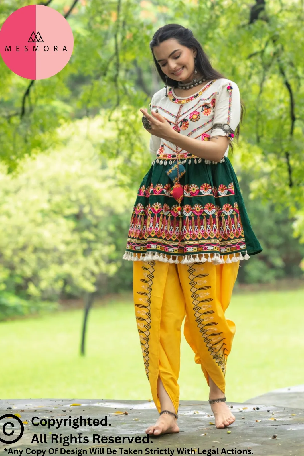 Mesmora Katputli Kedia 2 Designer Kedia For Navratri