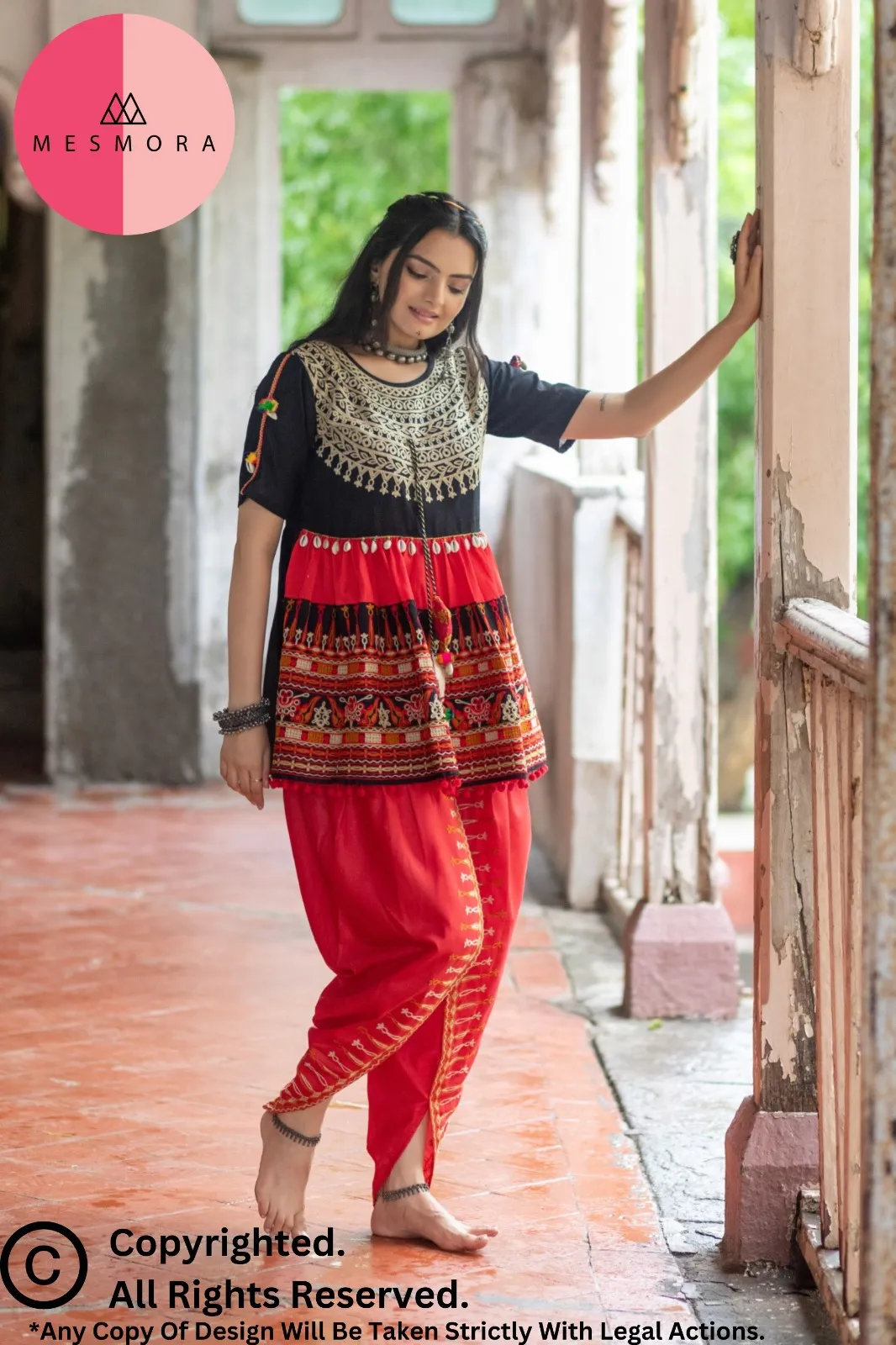 Mesmora Katputli Kedia 2 Designer Kedia For Navratri