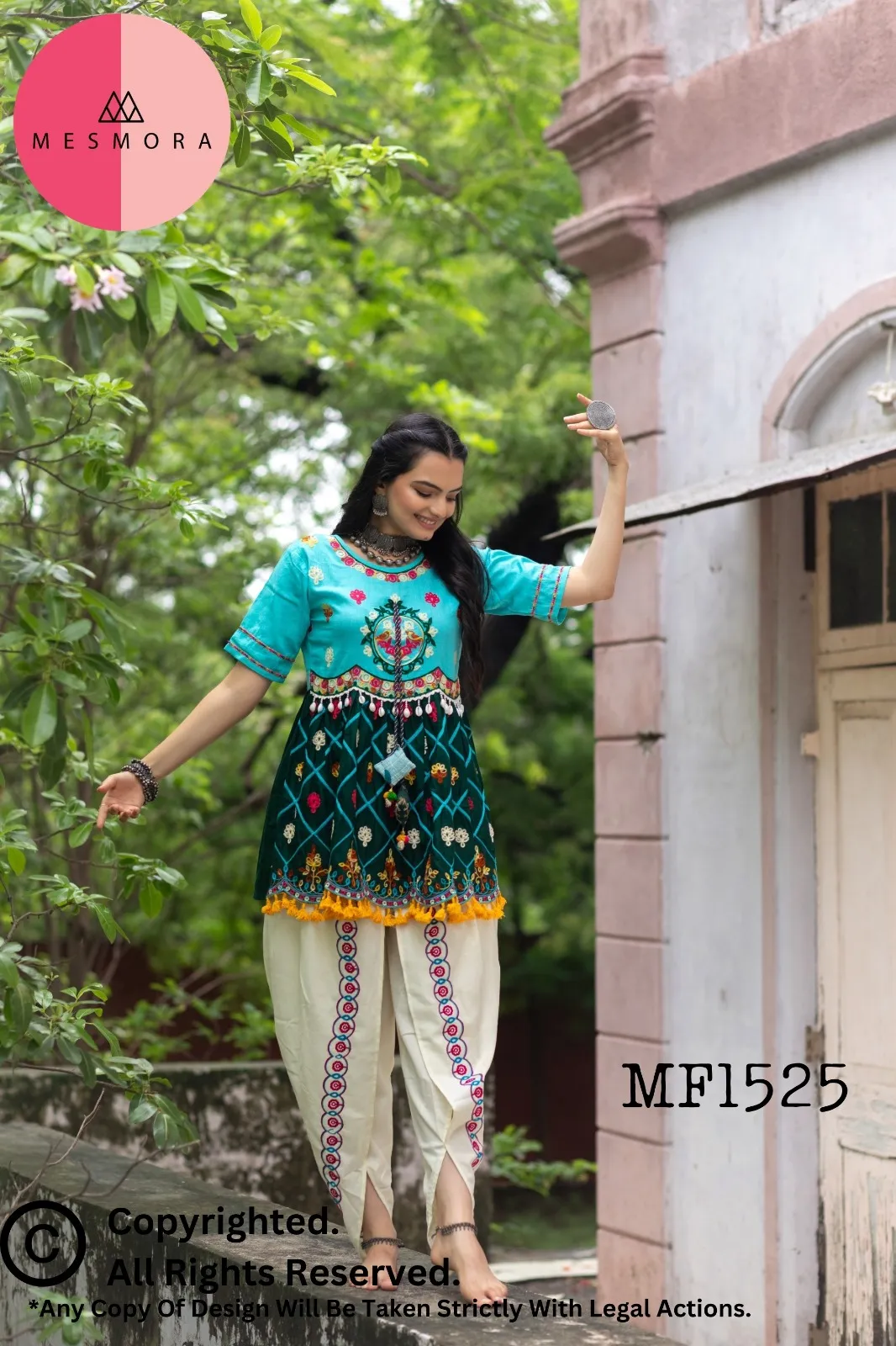 Mesmora Katputli Kedia 2 Designer Kedia For Navratri