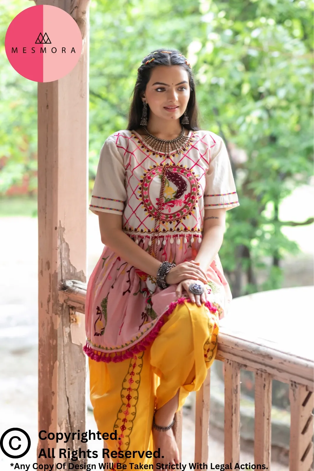 Mesmora Katputli Kedia 2 Designer Kedia For Navratri