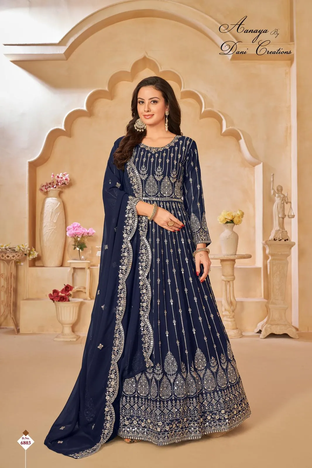 Sequence Work Anarkali Suit Aanaya 6800 Series (VOL 168)