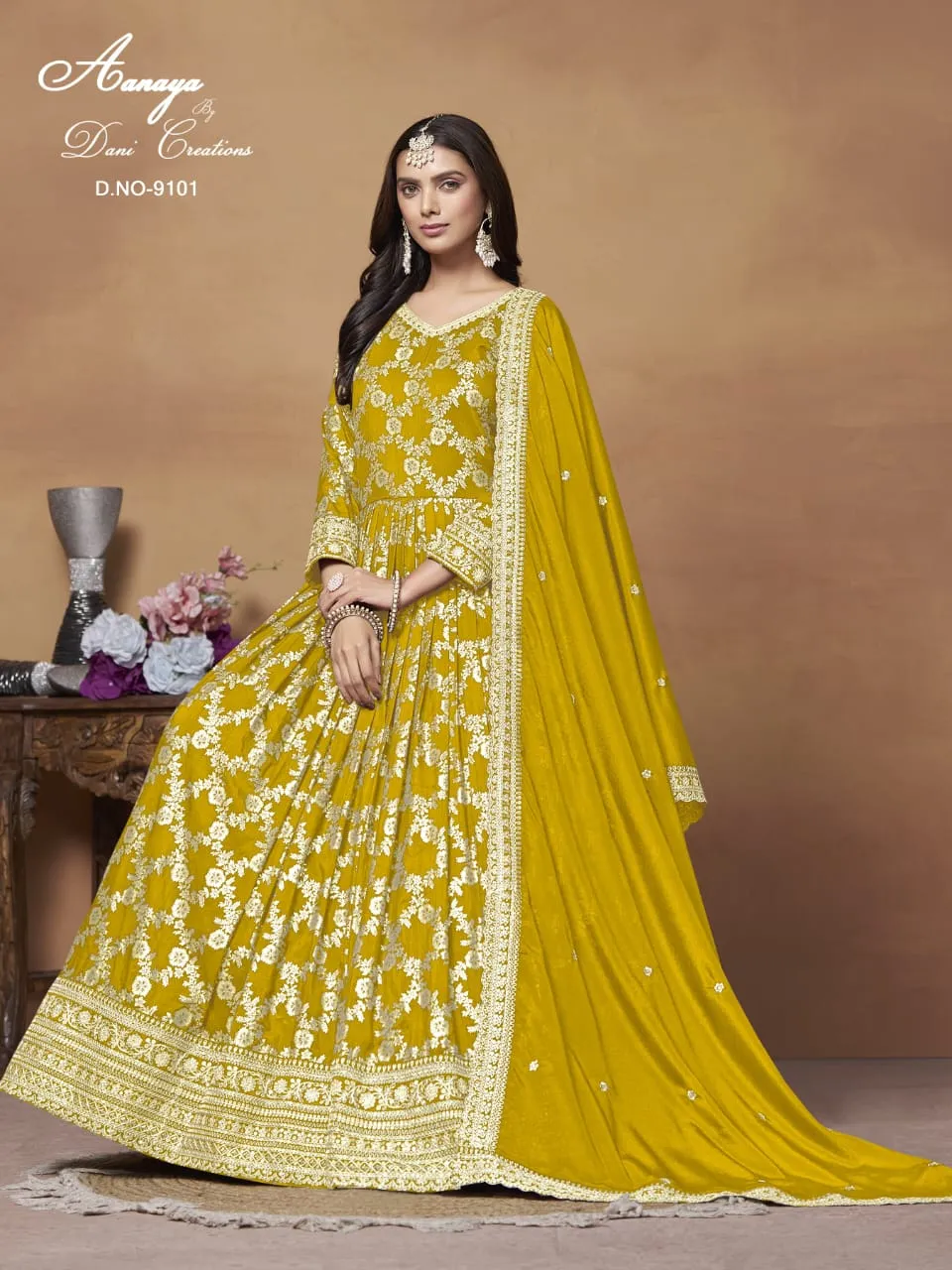Wedding Wear Designer Long Anarkali Suit