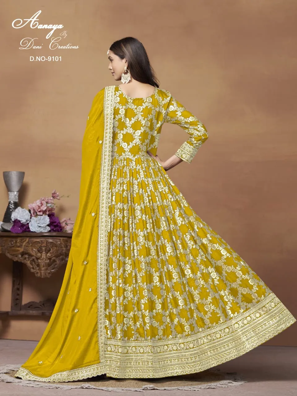 Wedding Wear Designer Long Anarkali Suit