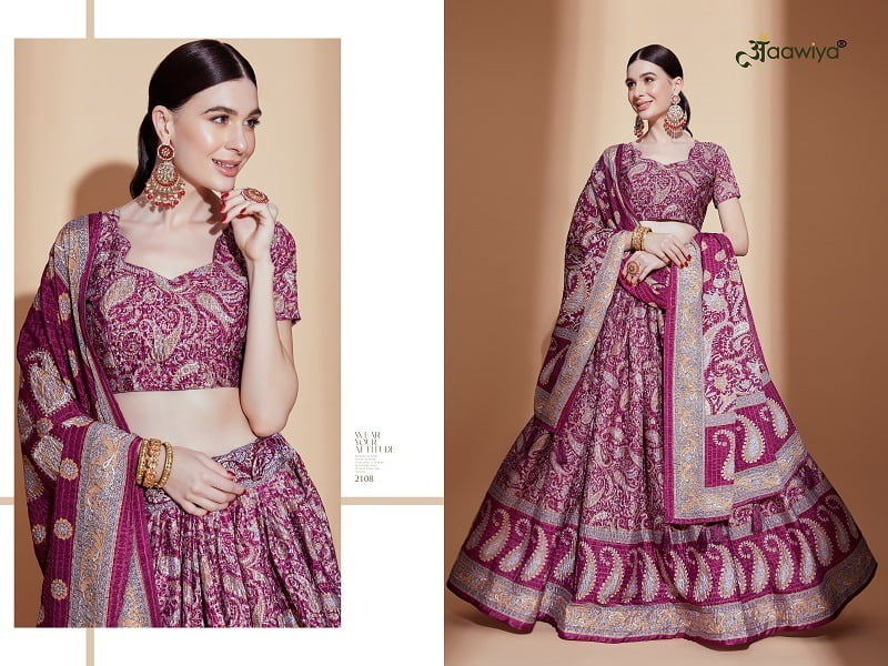 Digital Printed Lehengacholi Festival Wear