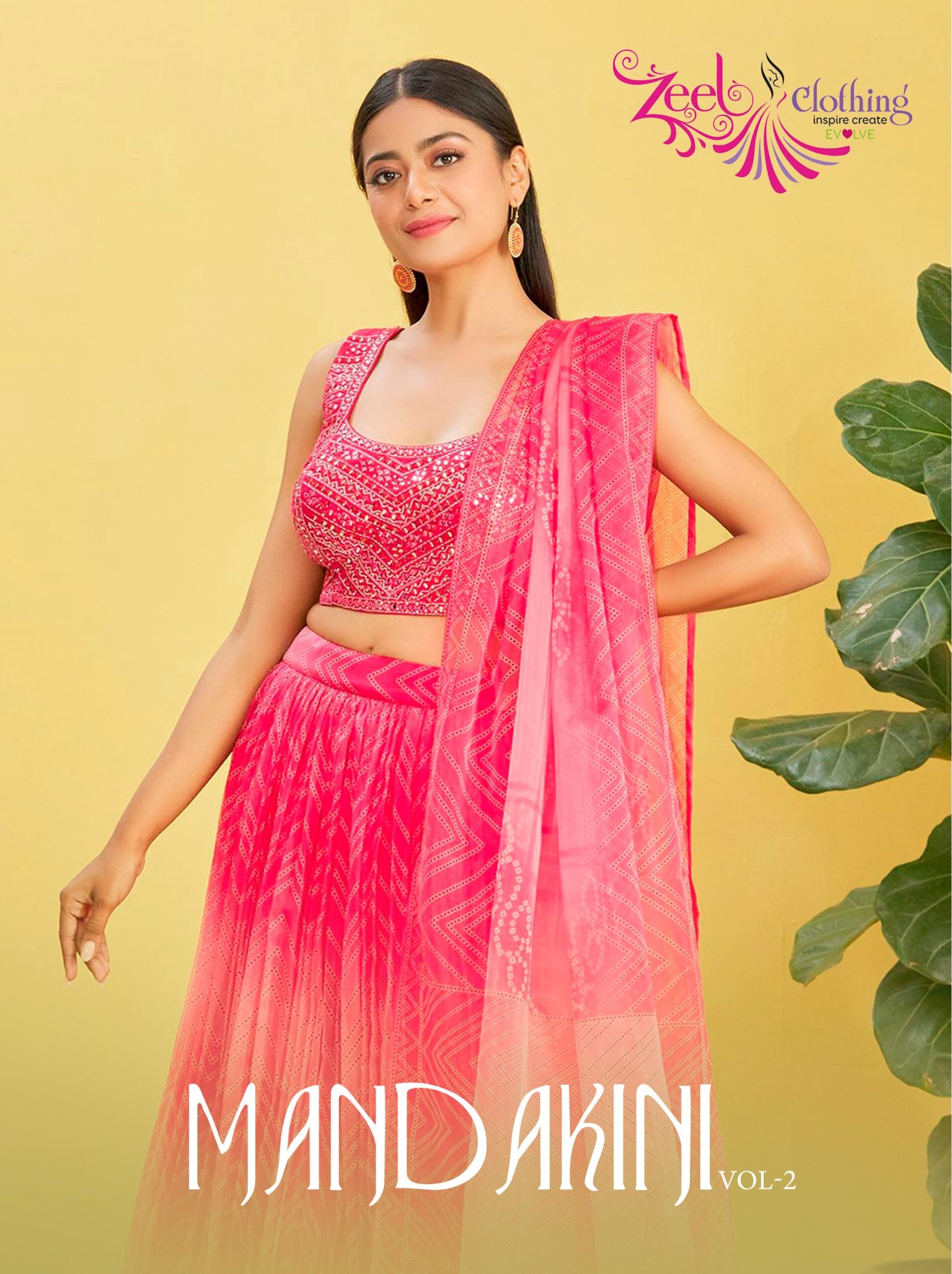 Leheriya Printed Lehenga Choli Zeel Vol 22