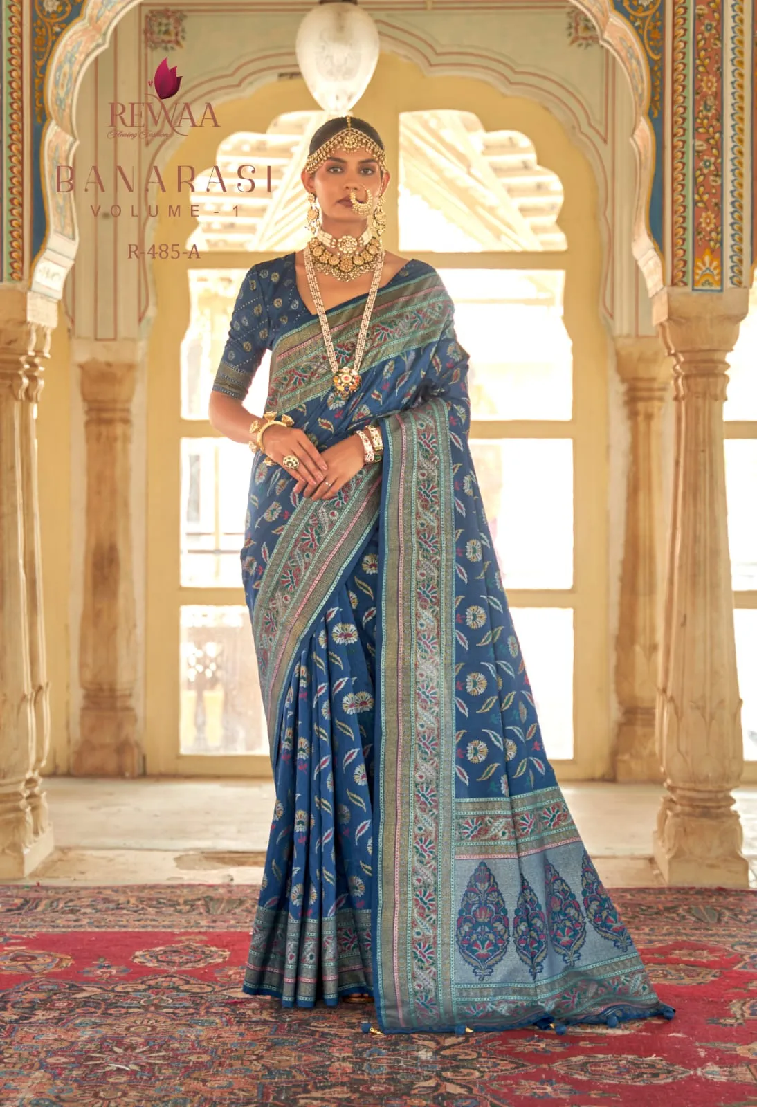 Banarasi Silk Patola Saree Reewa Banarasi vol-1