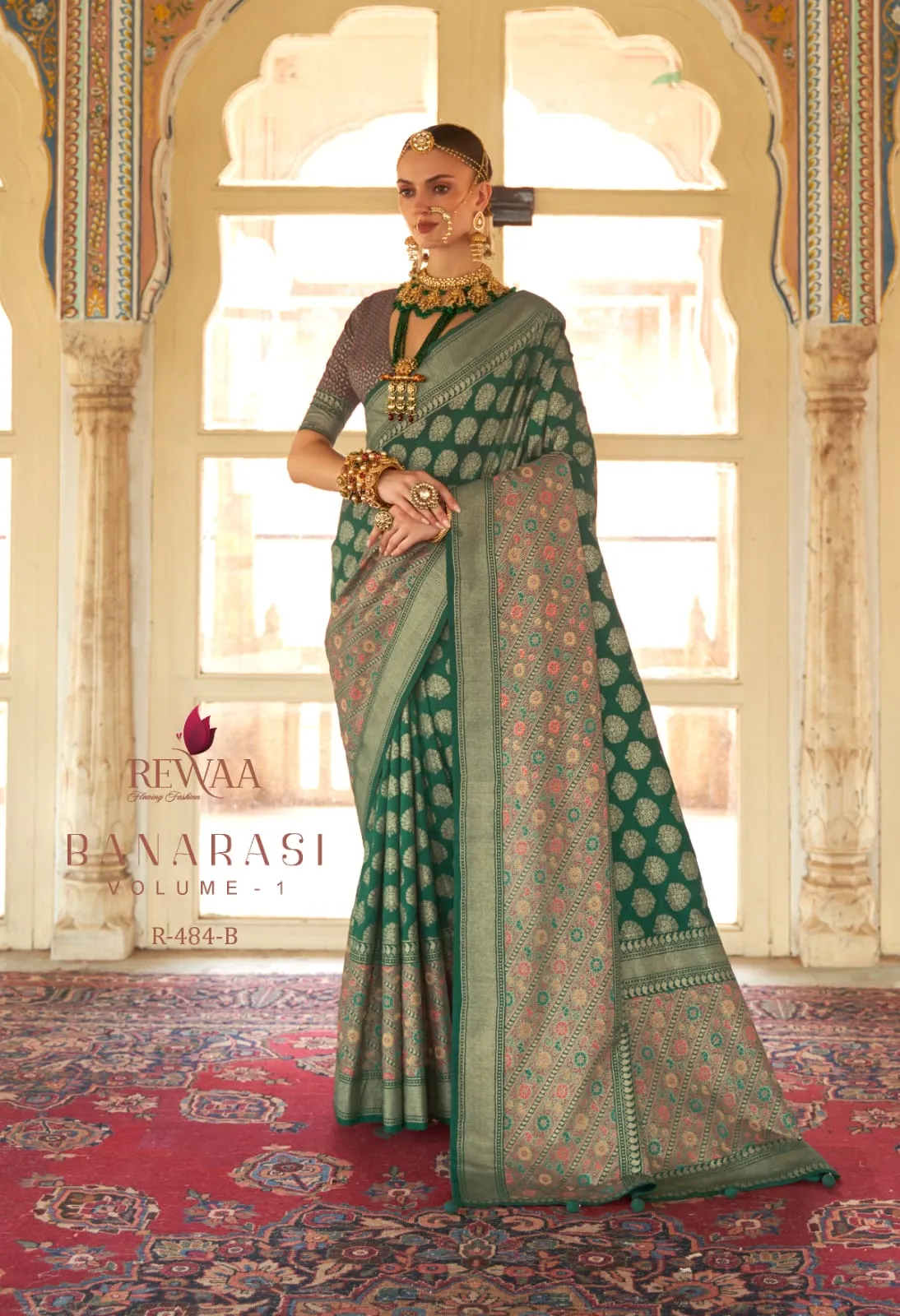 Banarasi Silk Patola Saree Reewa Banarasi vol-1