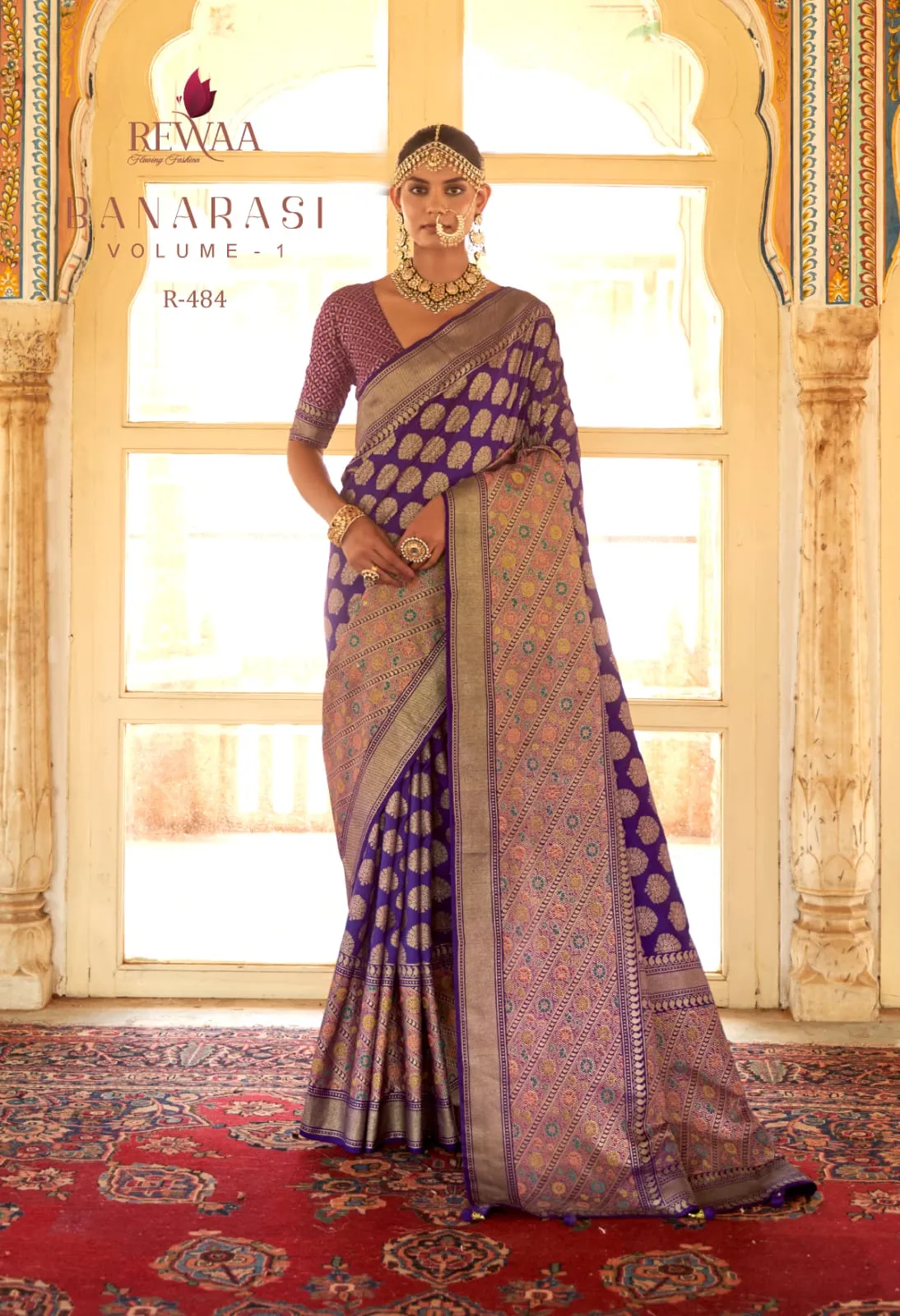 Banarasi Silk Patola Saree Reewa Banarasi vol-1