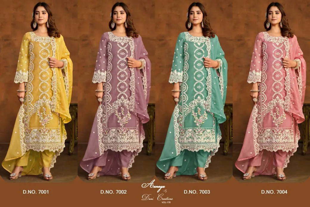 Big Size Pakistani Suit Aanaya Vol 170