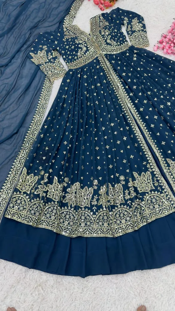 Bollywood Replica Skirt Suit Sunkashi Sinha Suit 1647
