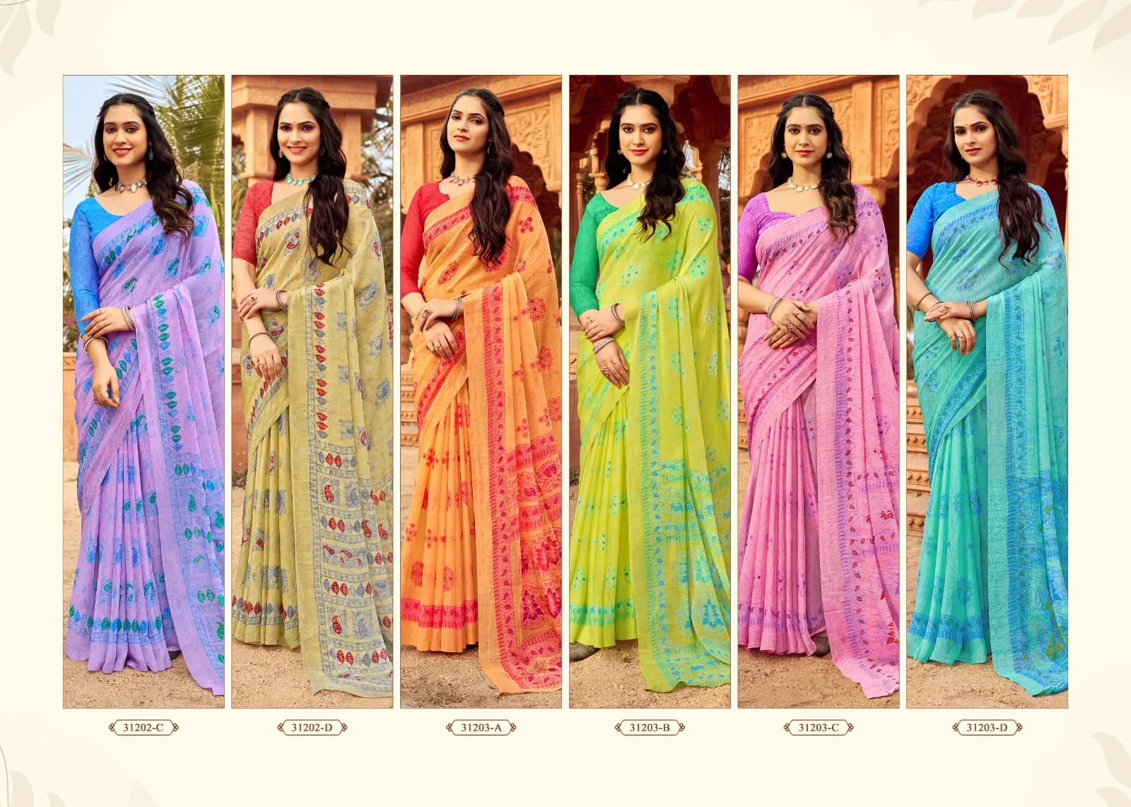 Daily Wear Chiffon Ethnic Saree Star Chiffon 151