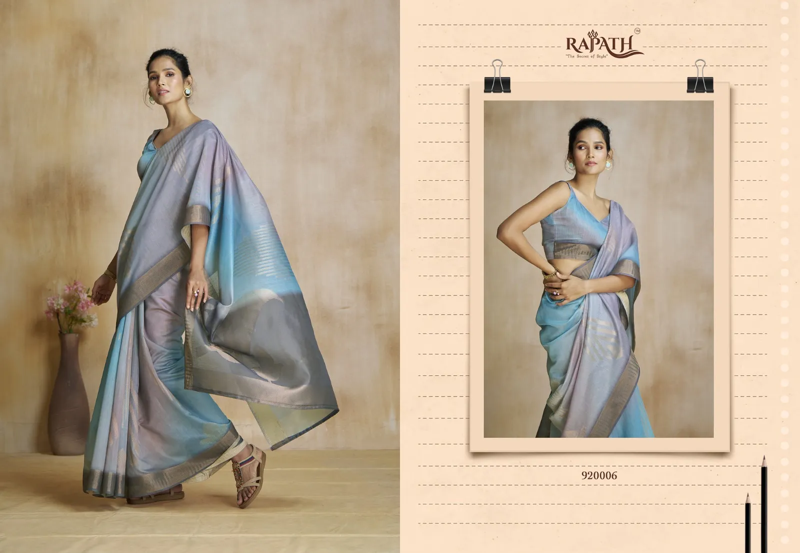 Fancy Silk Wedding Saree Watermelon Silk