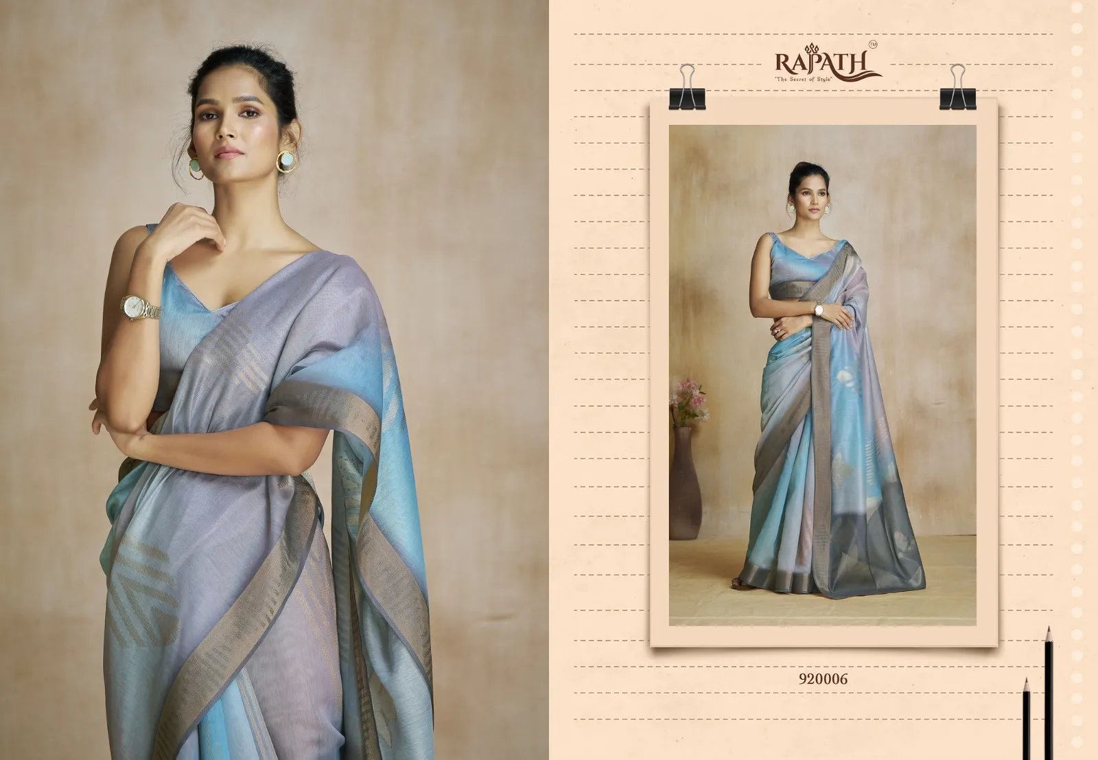 Fancy Silk Wedding Saree Watermelon Silk