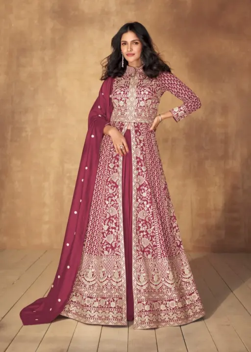 Fancy Wedding Wear Anarkali Suit Mahira