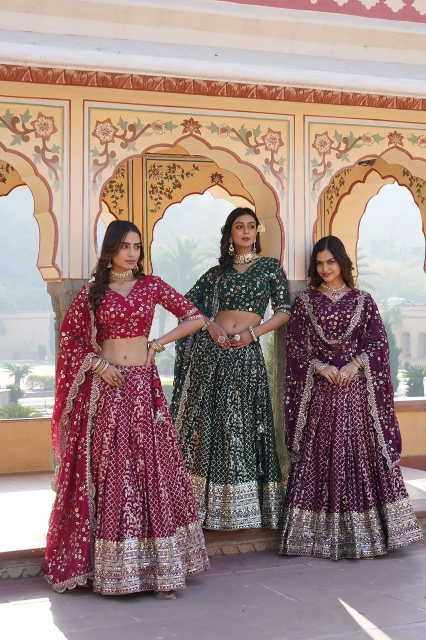 Festive Ethnic Lehenga Collection Design 2024
