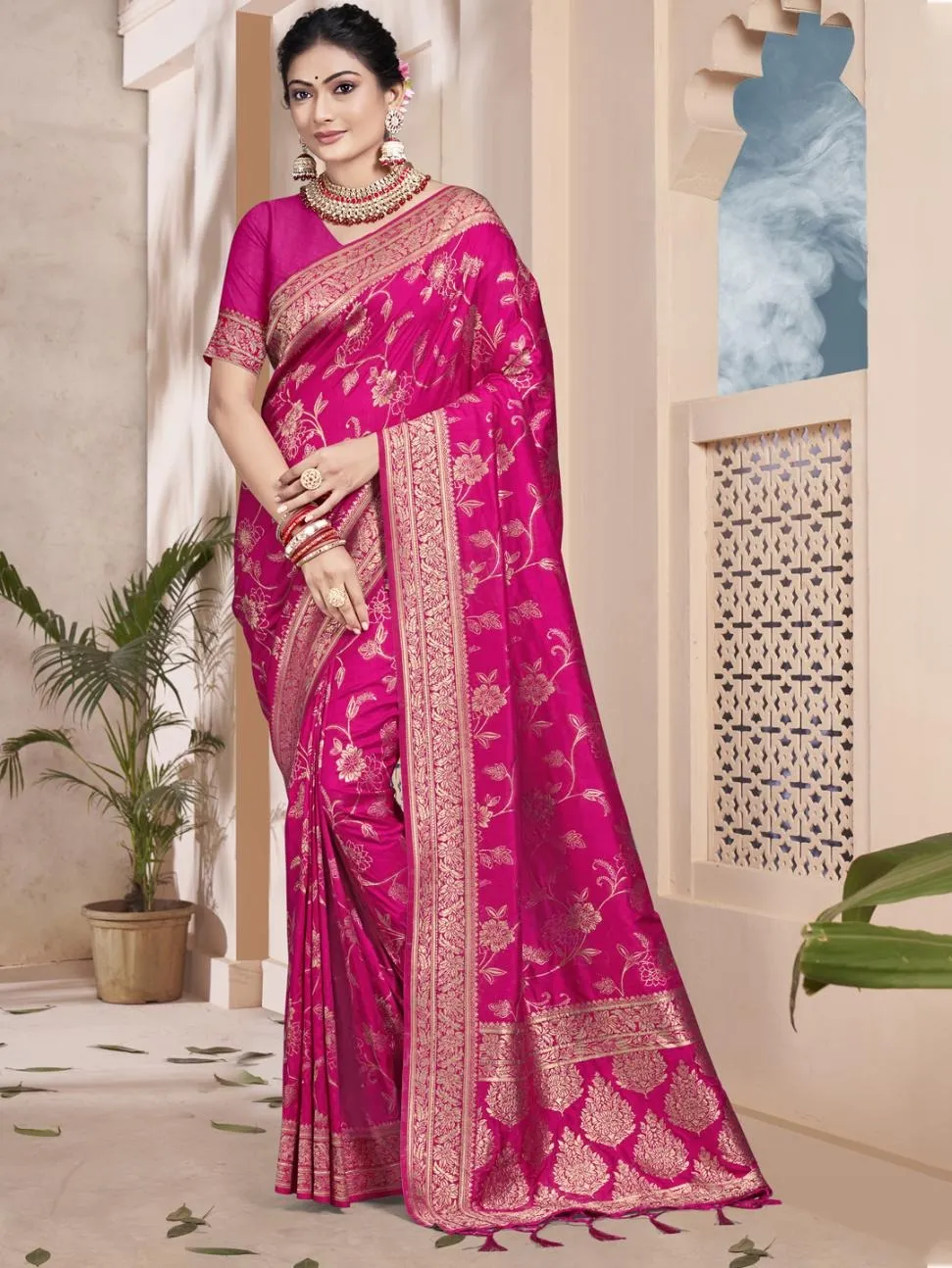 Festive Wear Cotton Silk Ethnic Saree Bunawat Kamdhenu Vol-09