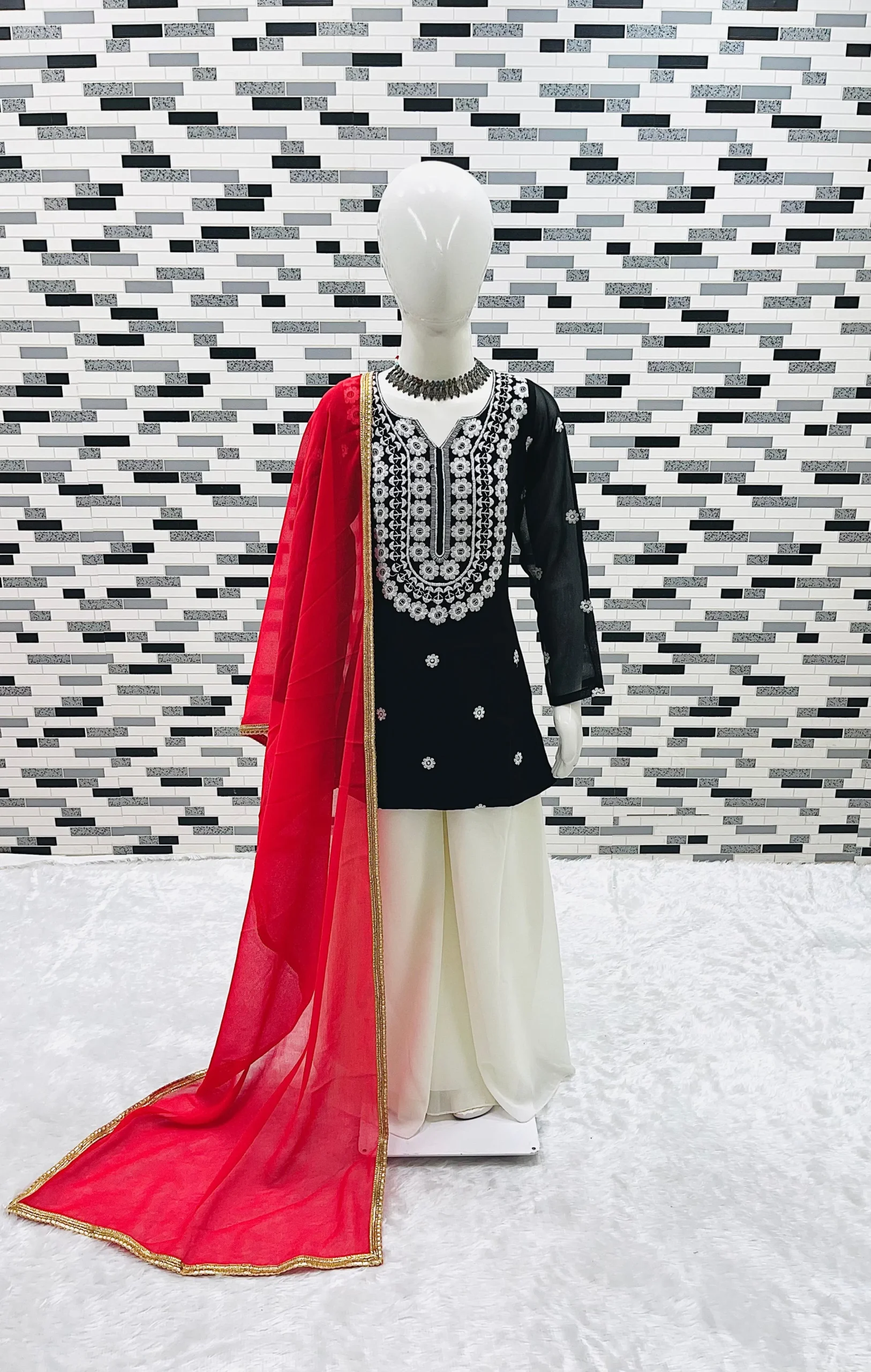 Festive Wear Kids Sharara Suit