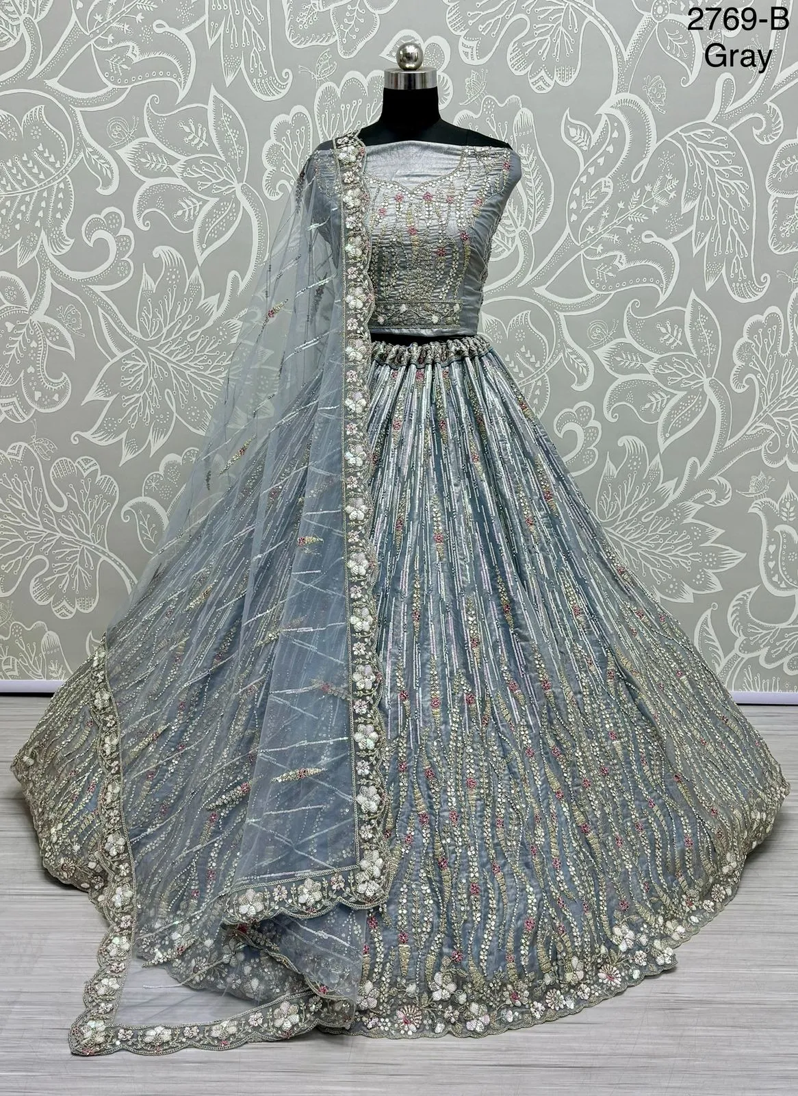 Gadhwal Silk Wedding Wear Lehenga Choli