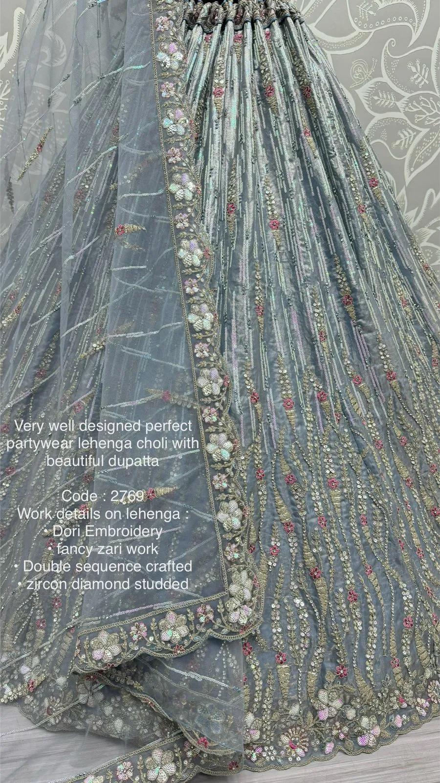 Gadhwal Silk Wedding Wear Lehenga Choli