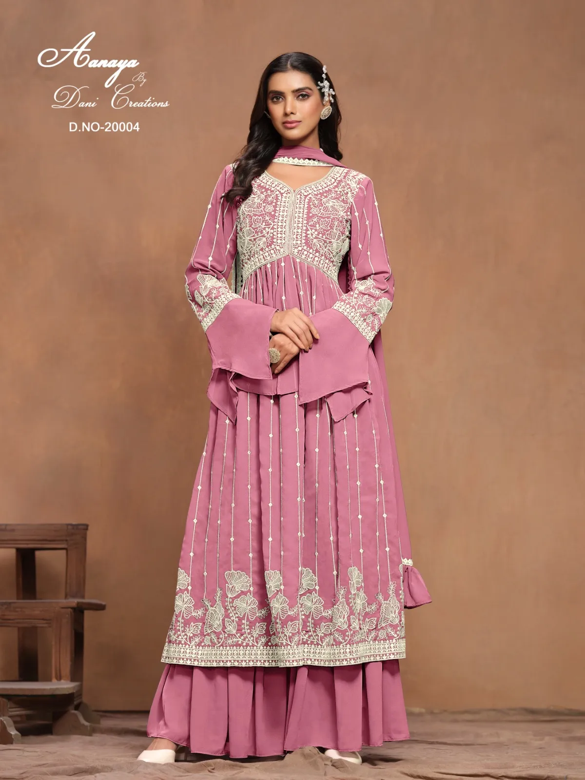 Georgette Long Salwar Suit Aanaya Vol200