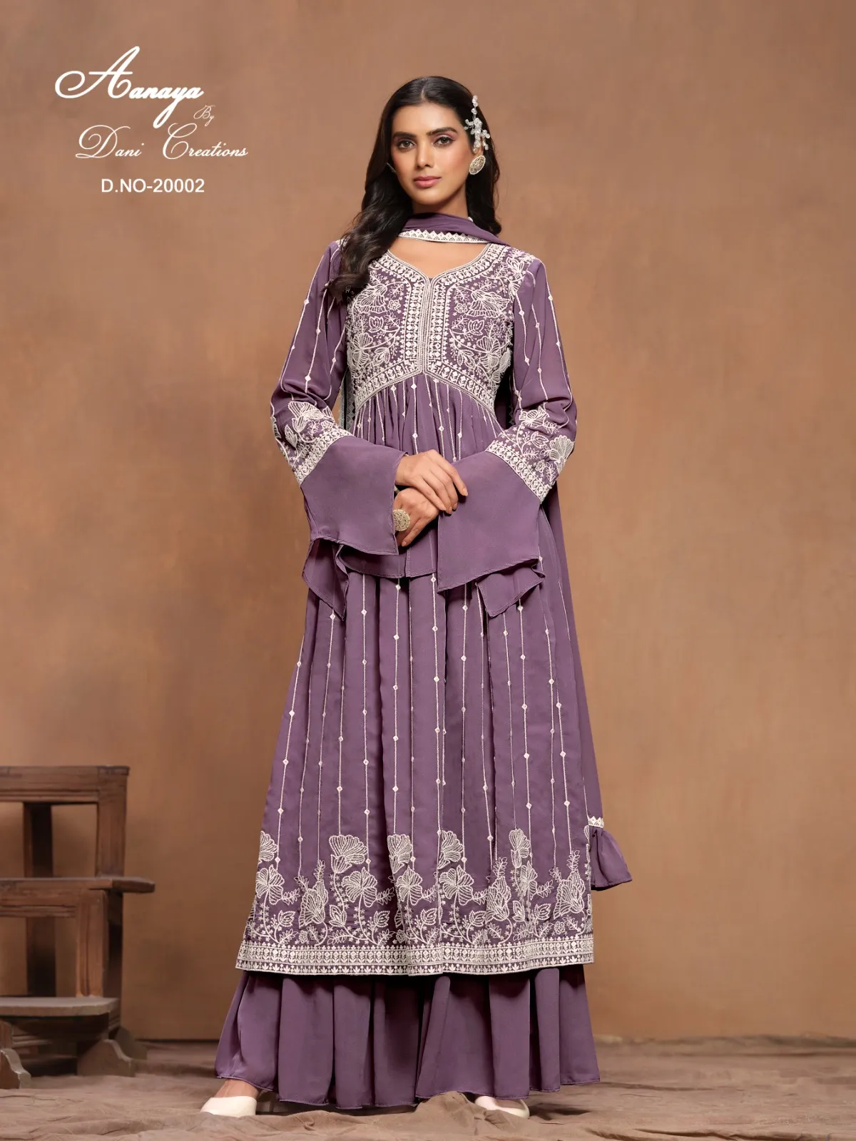 Georgette Long Salwar Suit Aanaya Vol200