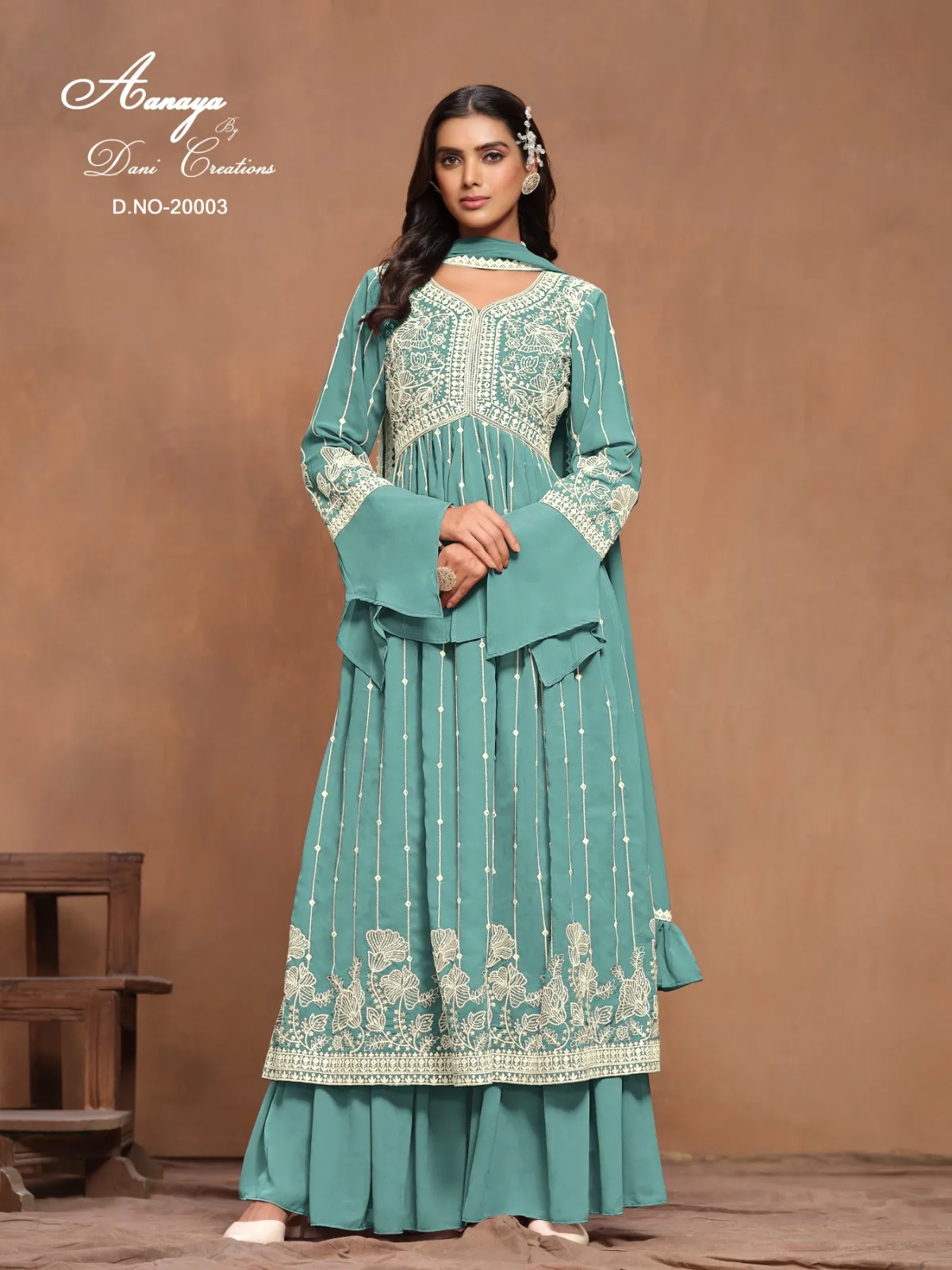 Georgette Long Salwar Suit Aanaya Vol200