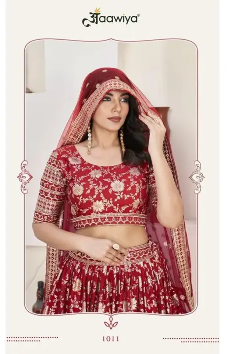 Jacquard Wedding Wear Lehenga Choli Aalisha Vol–01