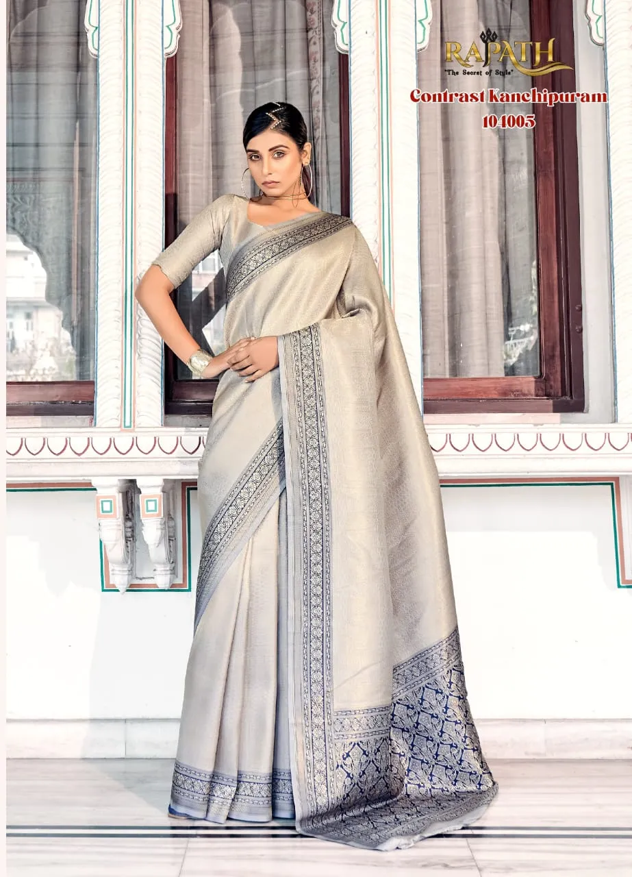 Kanjivaram Weaving Silk Saree Rajpath Aaidehi Silk