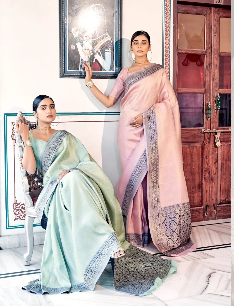 Kanjivaram Weaving Silk Saree Rajpath Aaidehi Silk
