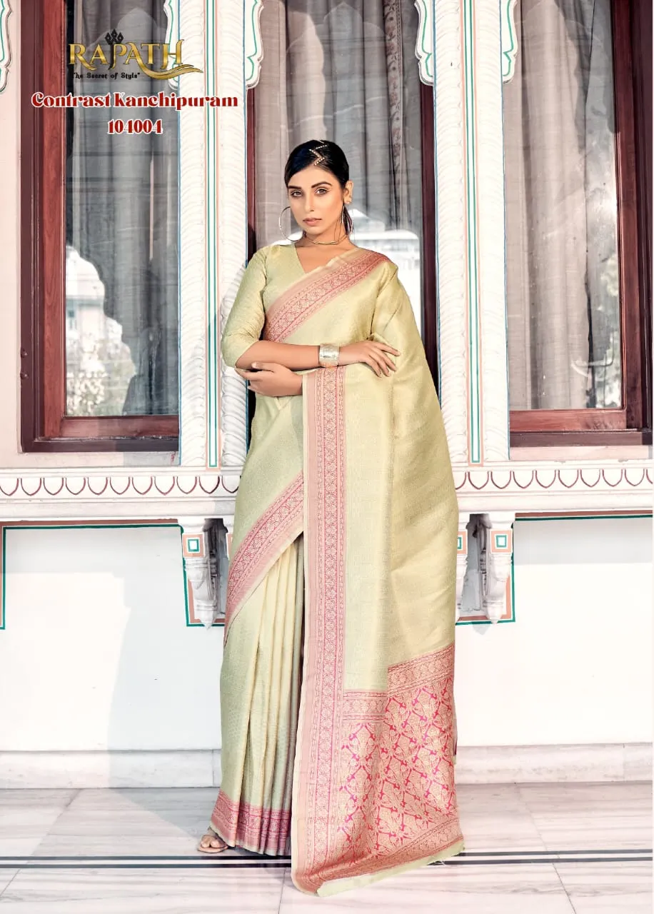 Kanjivaram Weaving Silk Saree Rajpath Aaidehi Silk