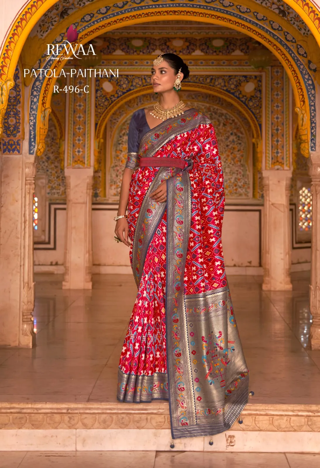 Patola Paithani Saree For Festive Wear