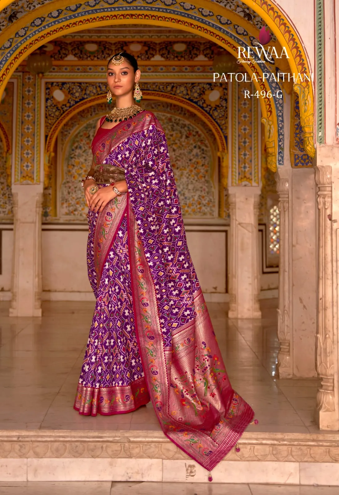 Patola Paithani Saree For Festive Wear