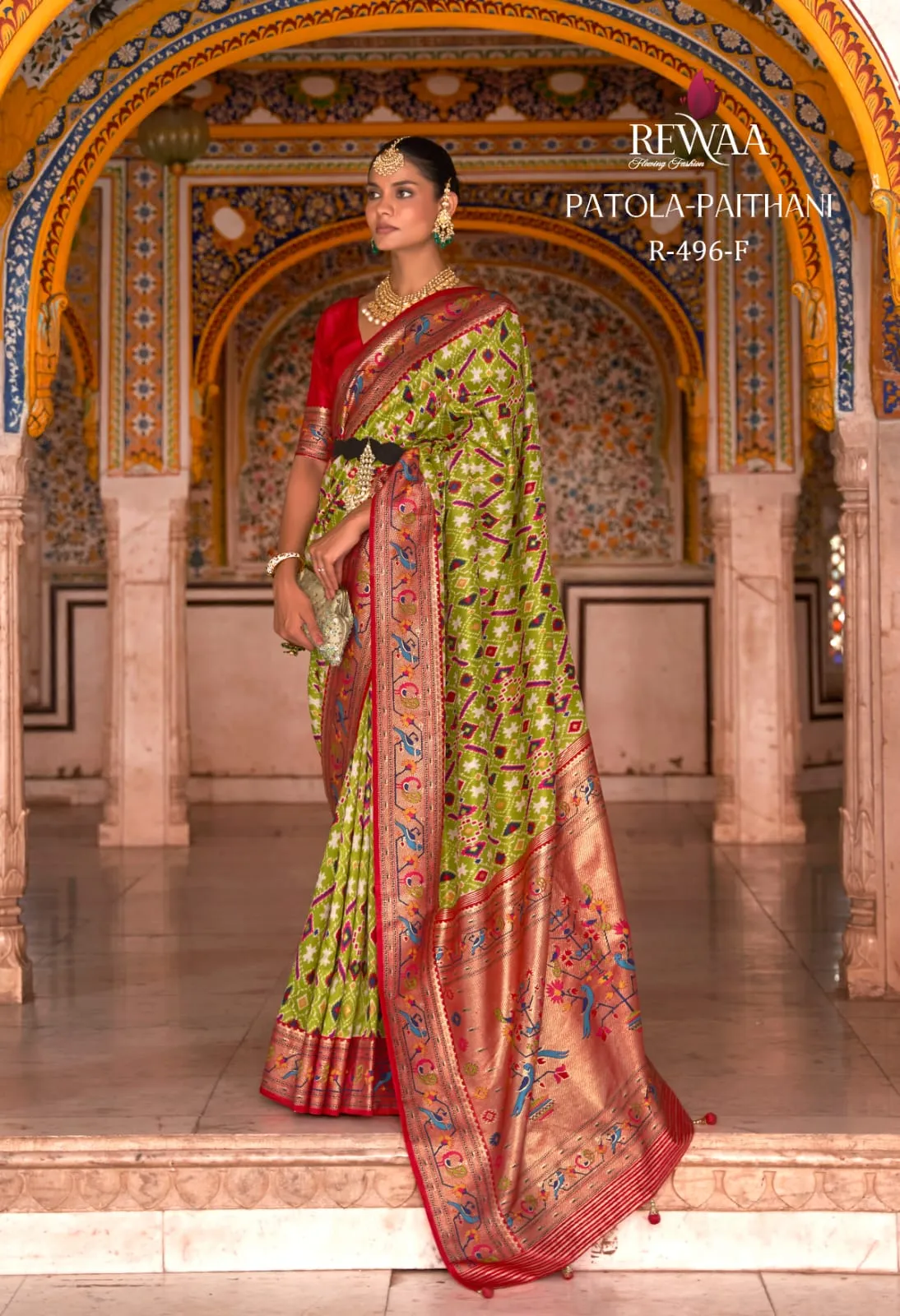 Patola Paithani Saree For Festive Wear