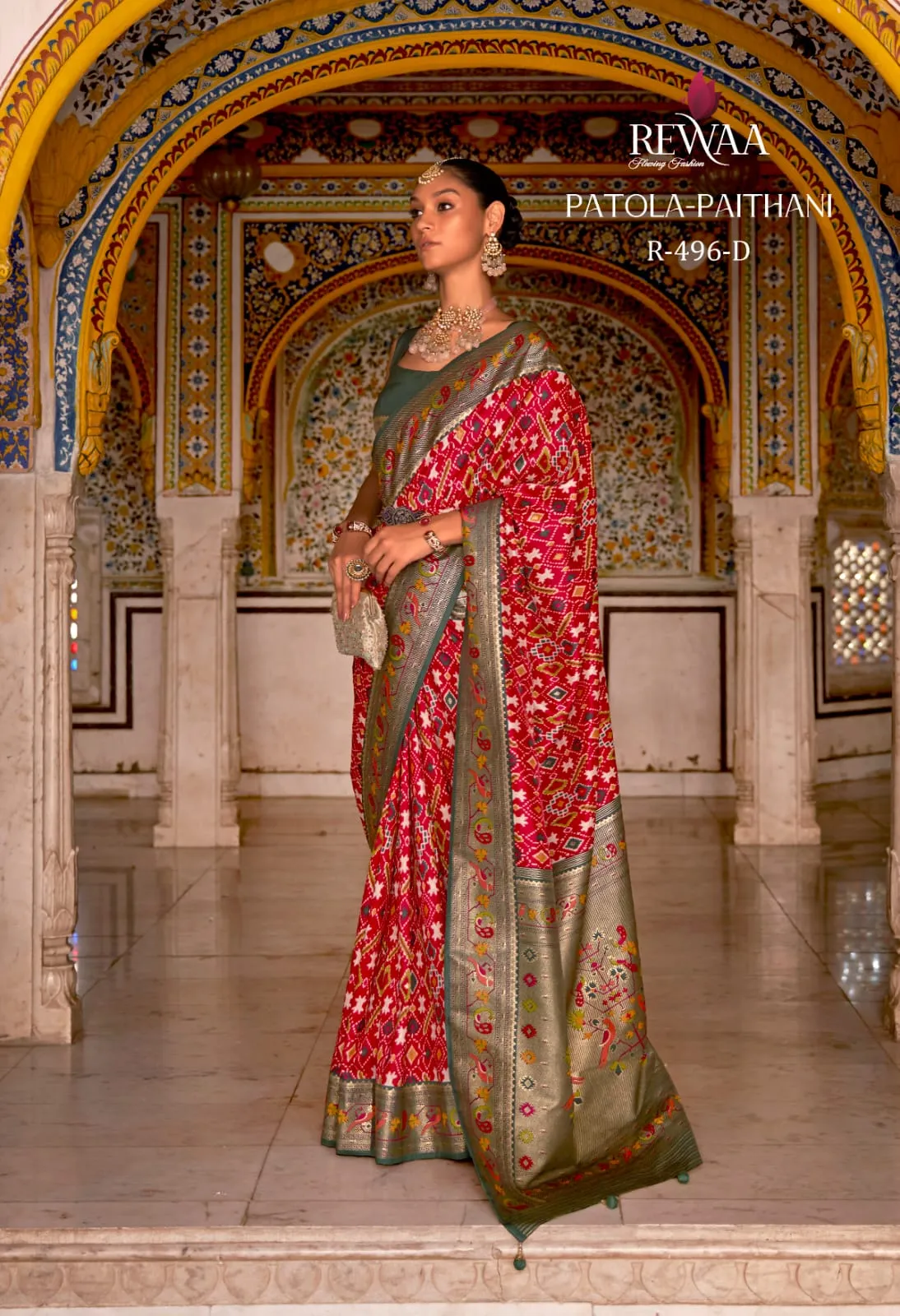 Patola Paithani Saree For Festive Wear
