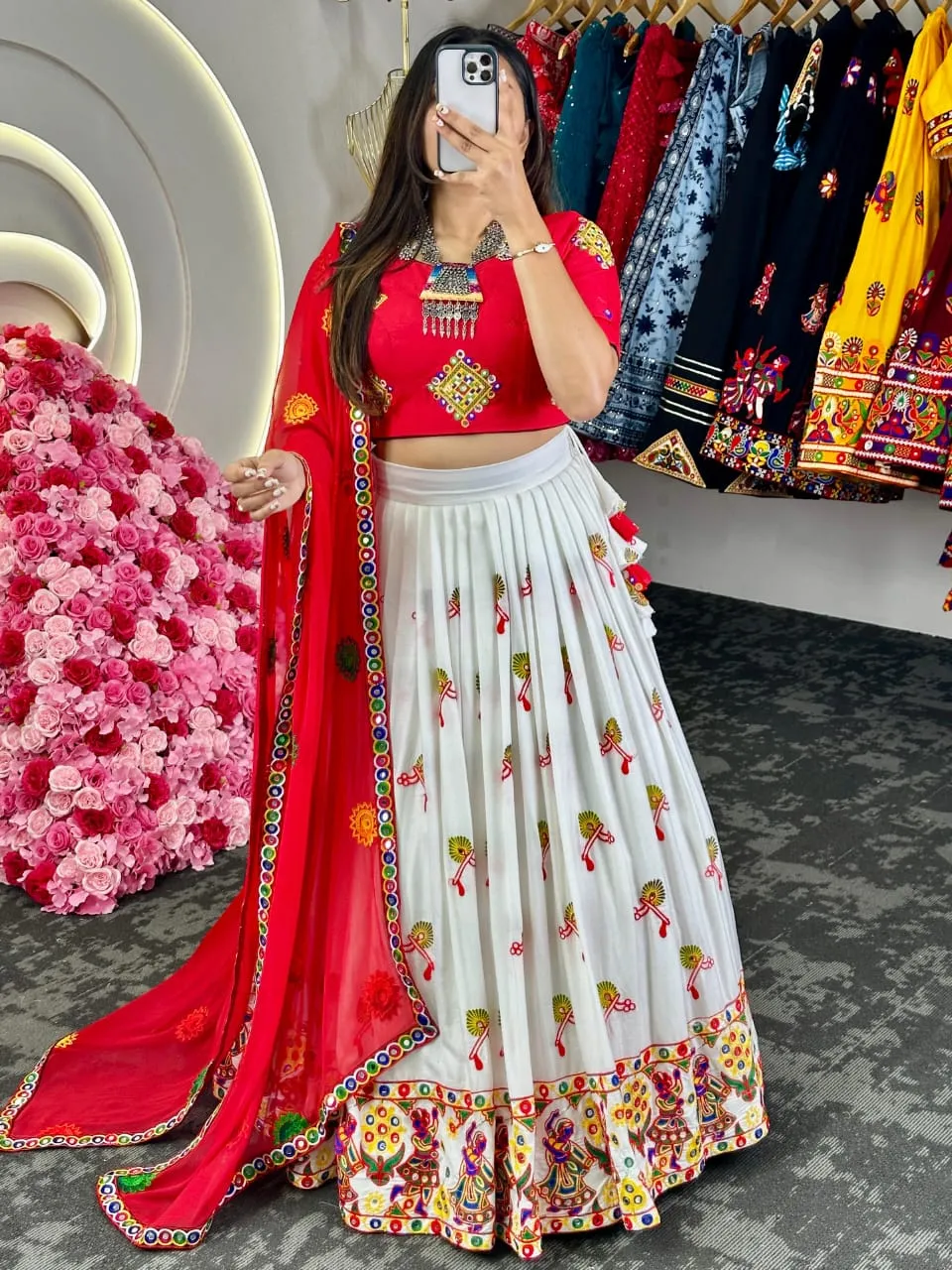 Rayon Navratri Chaniya Choli 8000 Series