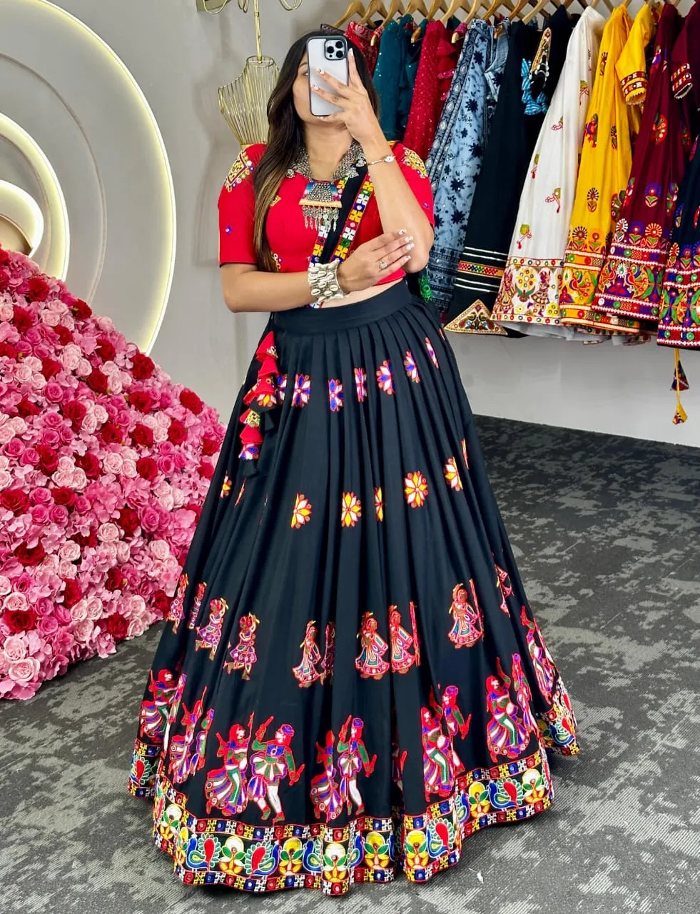 Rayon Navratri Chaniya Choli 8000 Series